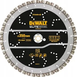Диск алмазный сегментный DeWalt DT20465-QZ 350 мм — для арматуры и бетона