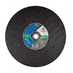 Cutting Disc for Metal Andre 350 x 4.0 mm x 25.4 mm RAIL 100 PRO LINE 95A24RBF for Railway Rails