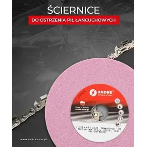 Grinding wheel for chain sharpening Andre 145 x 4.7 x 22.2 mm CRA60K7VE01