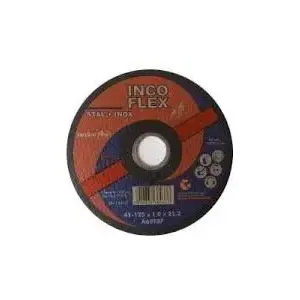 Griešanas disks tēraudam un nerūsējošajam tēraudam Techniflex 115 x 1,0 x 22,2 mm