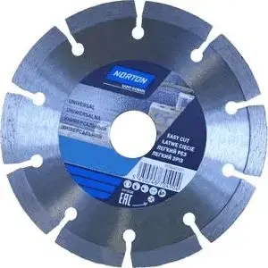 Diamond Cutting Disc Norton Clipper 115×22.2 mm Segmented Universal (70184601270)