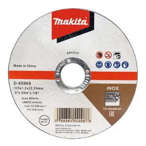 Отрезной круг для болгарки Bosch D-65969-12, для нержавеющей стали, диаметр 125 мм