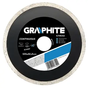 Dimanta griešanas disks 230x22,2 mm pilns — GRAPHITE 57H646