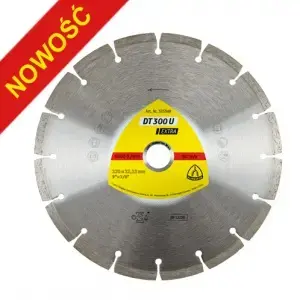 Алмазный сегментный отрезной круг KLINGSPOR DT 300U 230 мм (модель KL325348)