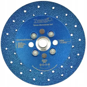 Diamond 2-in-1 Disc for Cutting and Grinding Stone & Ceramic 125 mm M14 by Tvardy