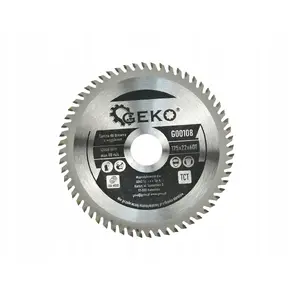 Zāģa disks GEKO 125×22 mm, 60 zobu — kokam
