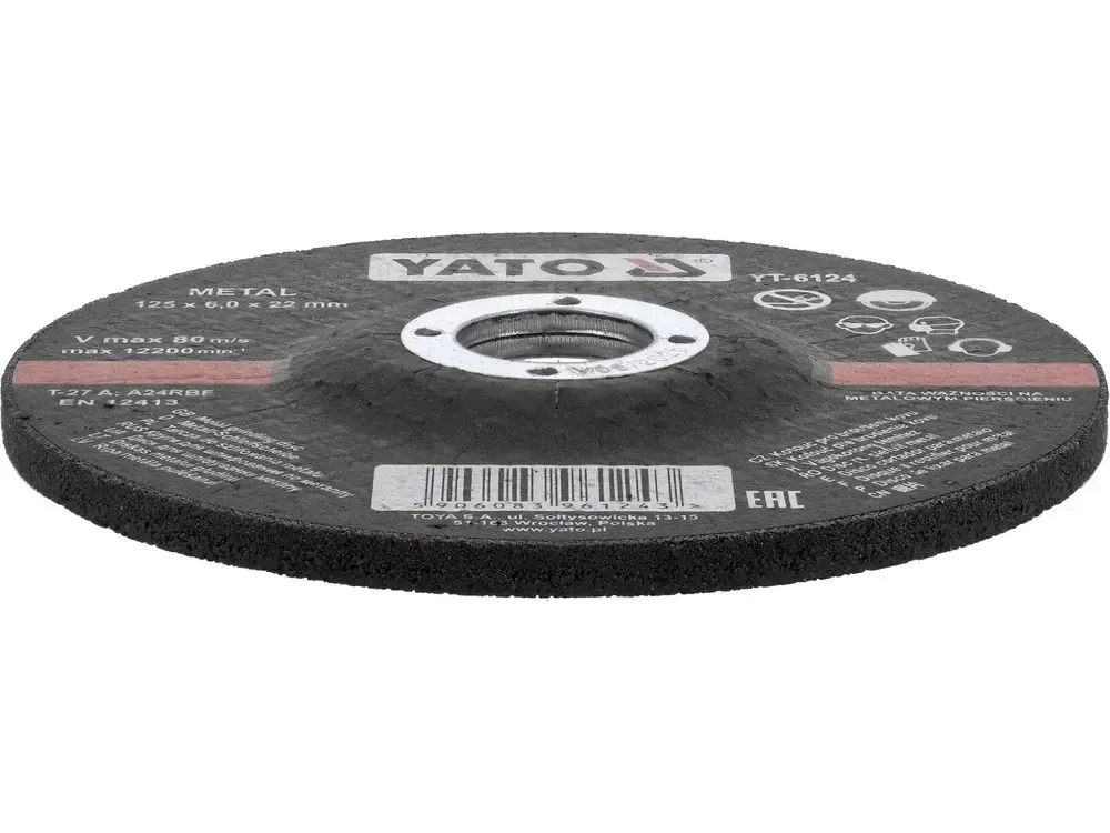 Piederumu komplekts YATO YT-6124 leņķa slīpmašīnai Photo 2