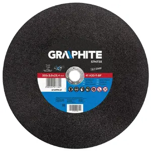 Slīpmašīnas piederums GRAPHITE 57H738 — piederums rokas leņķa slīpmašīnai, svars 668 g, 1 gab.