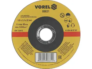 Аксессуар для болгарки Vorel 08631 — диаметр 12,5 см, 1 шт.
