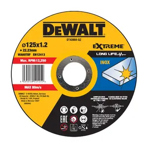 Cutting disc DeWalt DT43904-QZ — 1 piece, angle grinder accessory