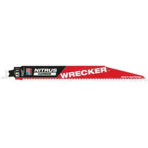 Ripzāģa disks MILWAUKEE S TCT Wrecker Nitrus ar karbīda zobiem 230 mm 6 zobu — 1 gab.