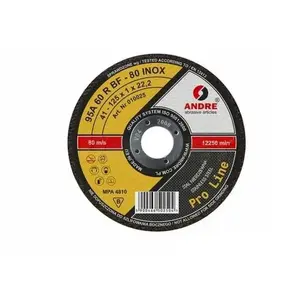 Cutting Disc for Metal Andre 125 x 1.0 mm INOX Pro Line 95A60RBF