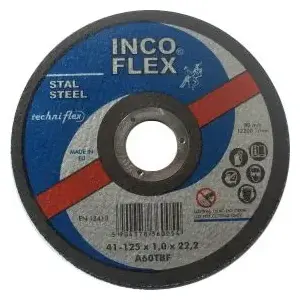 Cutting Disc for Metal Techniflex M41-115-1.6-22A46T — 115 x 1.6 x 22.2 mm