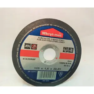 Cutting Abrasive Disc Klimas TCS-12516 125 mm for Steel