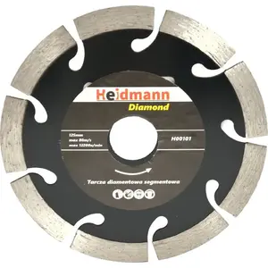 Griešanas segments 125x22,2x10 mm Heidmann H00101 leņķa slīpmašīnai