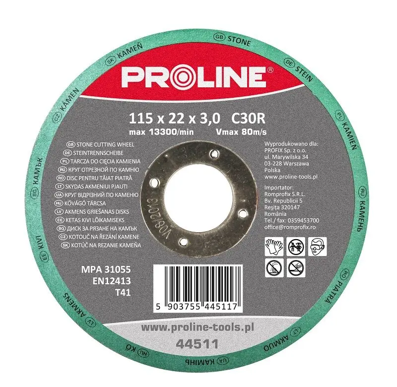 Leņķa slīpmašīnas aksesuārs Proline 44511 —