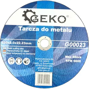 Cutting Disc for Metal GEKO 230 x 2.0 mm (G00023) — GEKO vx3569