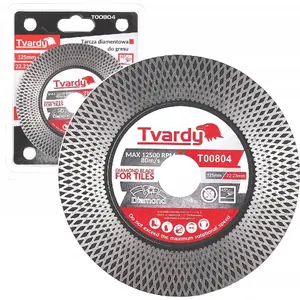 Diamond Cutting and Grinding Disc Tvardy 125 x 25 x 22.23 mm for Gres