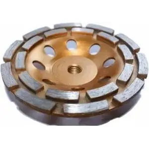 Diamond Grinding Disc MAR-POL 125 mm for Concrete, M14, 2 Segments (M08787)