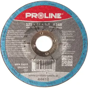 Аксессуар для болгарки Proline 44411 — шлифовально-режущий диск Ø115 мм, 1 шт.