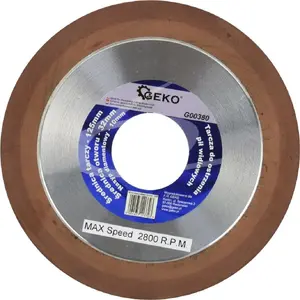 Grinding/Sharpening Wheel GEKO G00380 for Carbide Saw Blades 125×10×32×8 mm
