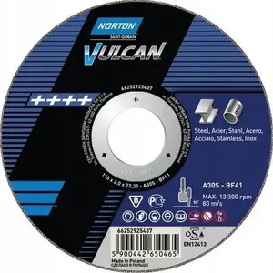 Cut-off Blade Norton Clipper A30S 300x3.5x32.0 T41 for Vulcan Fix80