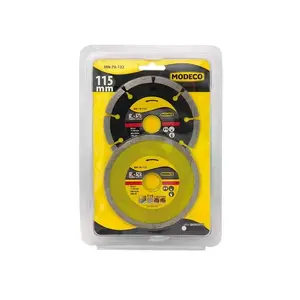 Diamond grinding discs MODECO MN-78-122, 115 mm, 2 pieces