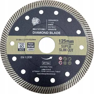 Diamond Cutting Disc 125 mm x 1.1 mm x 22.2 mm, INDIAN PROFESSIONAL SUPER SLIM CUT