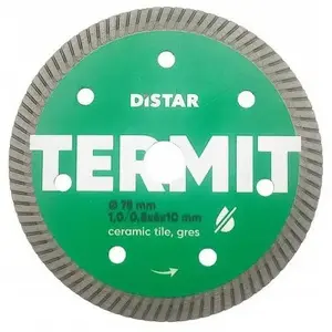 Алмазный режущий диск Distar Termit 75 x 1,0 x 6 x 10 для углошлифовальных машин