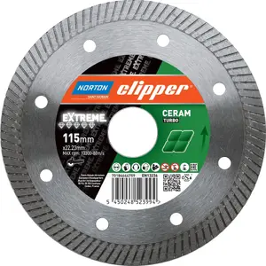 Алмазный диск Norton Clipper EXTREME CERAMIC TURBO H10 250x25.4 мм