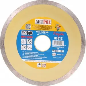Diamond Cutting Disc 125x22.2 mm Full — Art-Pol 81012