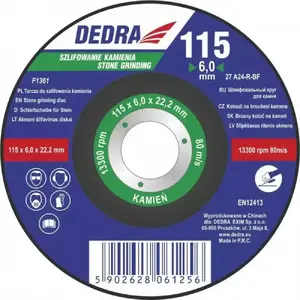 Аксессуар для болгарки Dedra F1361 — диаметр 11,5 см, 1 шт.