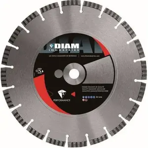 Dimanta griešanas disks Diam 350 x 25,4/10 mm BS70 laser, profesionāls (DIBS70350/25)