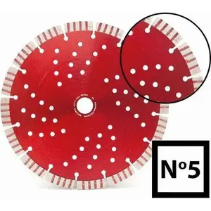Dimanta griešanas disks Abraboro 125 mm, centrs 22/12 mm, N5 (AB12500005)