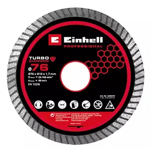 Cutting disc for angle grinder EINHELL 4440470 — 76 mm for cast iron, metal, steel, 1 pc