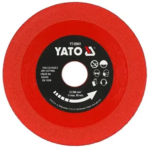 Diamond Cutting Disc YATO 125 mm × 22.23 mm YT-59941
