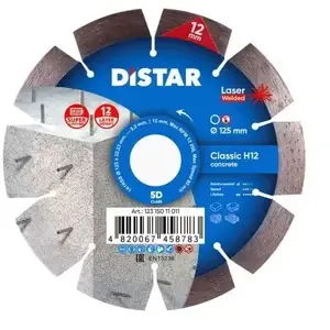 Алмазный отрезной диск Distar CLASSIC H12 125 x 2,2/1,3 x 22,23 мм