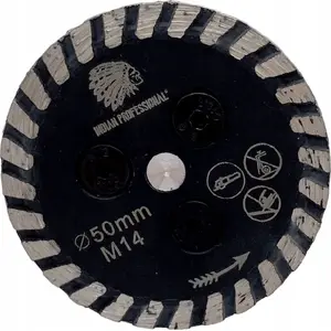 Dimanta griešanas disks 50 mm M14 Mini Turbo – IN CORPORE IP7790