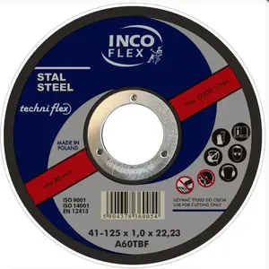 Metāla griešanas disks Techniflex 230 x 6,0 x 22,2 mm (M27-230-6.0-22A24S)