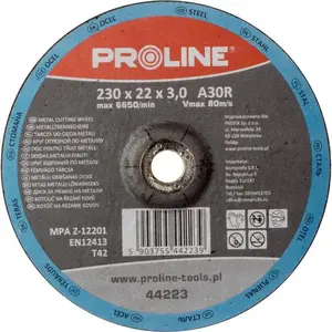Насадка для угловой шлифмашины Proline 44211, диаметр 115 мм, 1 шт.