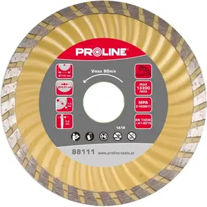 Аксессуар для углошлифовальной машины Proline 88113 — диаметр диска 18 см, 1 шт.