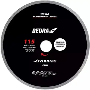 Аксессуар для угловой шлифмашины Dedra HP2107E — опорная/фланцевая пластина, Ø 25 см, 1 шт