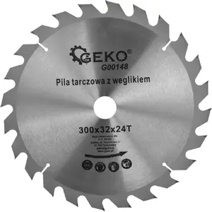 Wood Cutting Blade GEKO 300 x 32 mm, 24 Teeth (G00148)