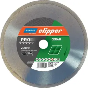 Алмазный диск Norton Clipper PRO CERAMIC H10 200 x 25.4 мм
