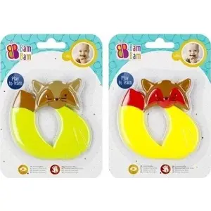 Teething Toy Bambam Gryzak Lisek Mix — soft chew toy for infants