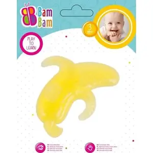 Игрушка-прорезыватель Bambam GRYZAK BANAN для младенцев — Bambam BAM BAM GRYZAK BANAN 198/396