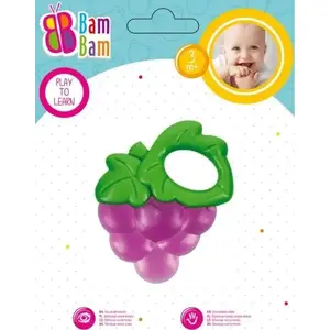 Прорезыватель Bambam Gryzak Winogrona фиолетовый – Bambam 430928, детская игрушка для прорезывания зубов