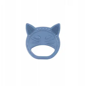 Bērnu košļājamā rotaļlieta Buff Luuisa the Cat — LUU000077, Cloudy Blue silikona