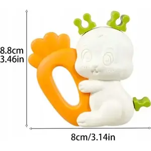 Набор прорезывателей Baby Ono, 4 шт. BY896100 — мягкие игрушки для прорезывания зубов