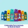 MATTEL MEGA BLOKS Build & Match Animal Tractor — 30 шт. Photo 8